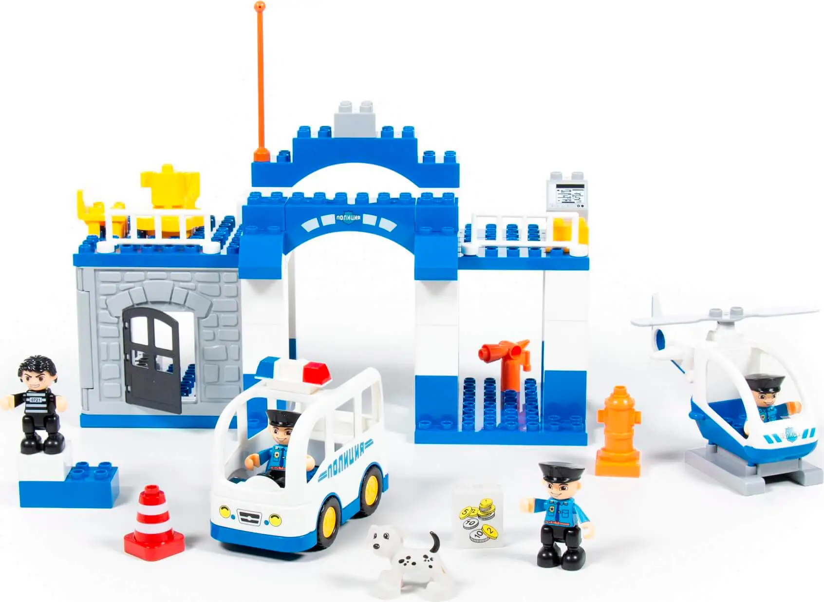 Конструктор Полесье Макси – Полицейский участок