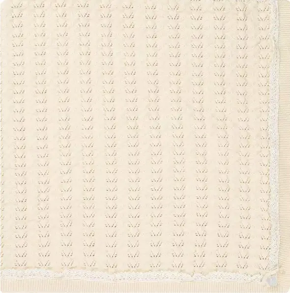 Плед Наследник Выжанова, натуральный, 90х90см