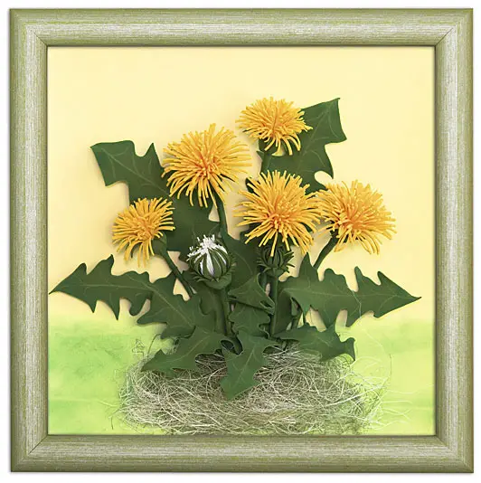 Волшебная Мастерская 3D картина из фоамирана Одуванчики (FM-01)