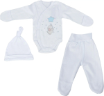 Фотография товара Комплект ясельный Little BIG Star, размер 40-62, белый, арт. 89212