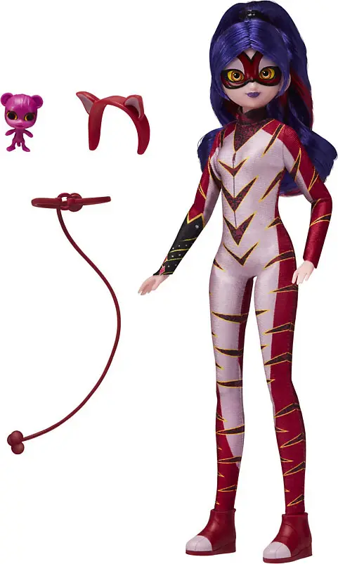 Кукла Лиловая Тигрица Miraculous, серия Movie, кукла 27 см с аксессуарами