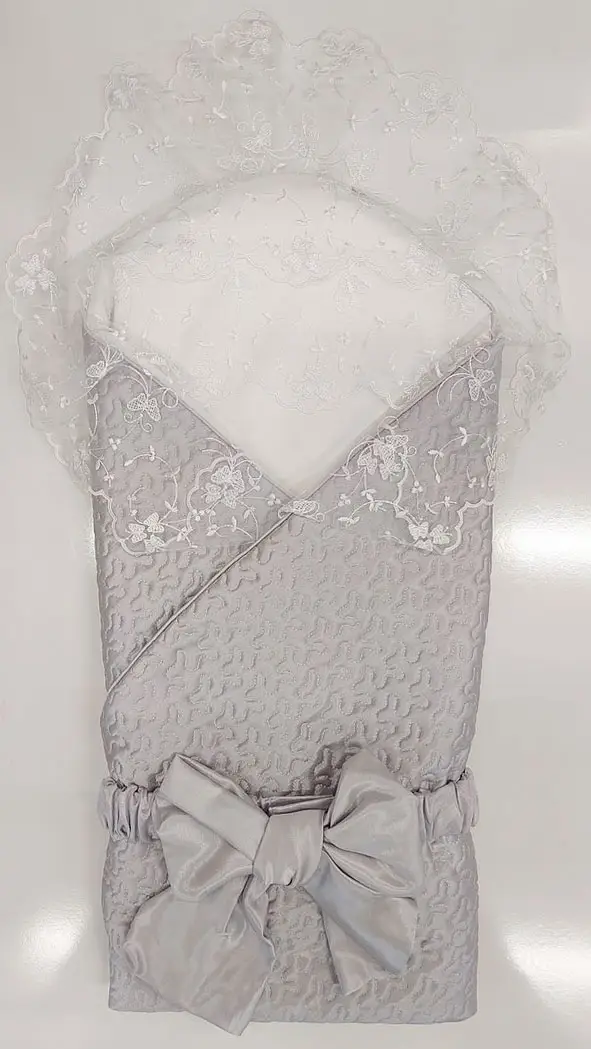 Одеяло-конверт Baby boom серый