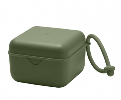 Фотография товара Контейнер для пустышки BIBS - Hunter Green