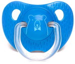 Пустышка силиконовая анатомическая Suavinex Meaningful Life Child (0-6 мес) синий мишка