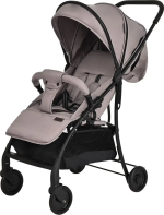 Фотография товара Коляска детская Pituso Libro прогулочная, Cappucсino, чехол на ножки
