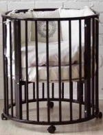 Фотография товара Кроватка Loona Cassia, венге, глянец