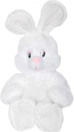 Фотография товара Зайка Ляля Belaitoys, 100 см, белая, зля/60/31