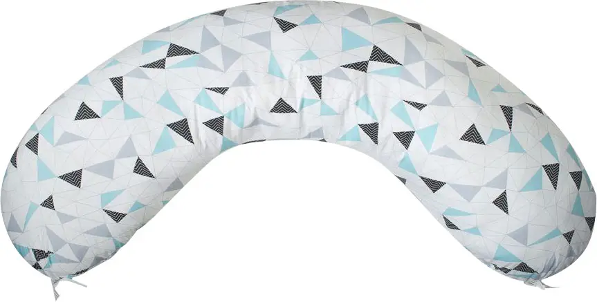 Наволочка к подушке для беременных AmaroBaby Exclusive Soft Collection  Треугольники 170х25 см