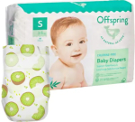 Фотография товара Подгузники Offspring, размер S 3-6 кг, 48 шт, расцветка Киви