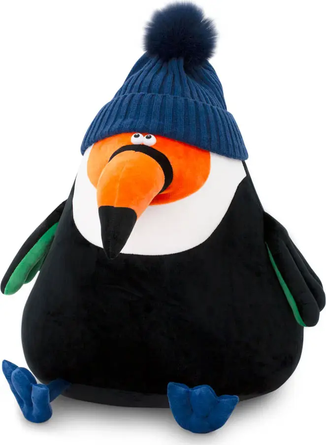 Игрушка мягконабивная Тукан Orange Toys, 33х33х46 см