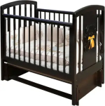 Фотография товара Кроватка Incanto Hugge универсальный маятник, б/ящ, а/стен, цвет венге