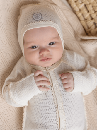 Фотография товара Чепчик  цв. натуральный, р. 36 - 40 (цв. натуральный, р. 36)