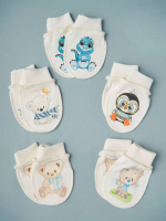 Фотография товара Антицарапки Little Star комплект из 5 пар Принт интерлок №3 56