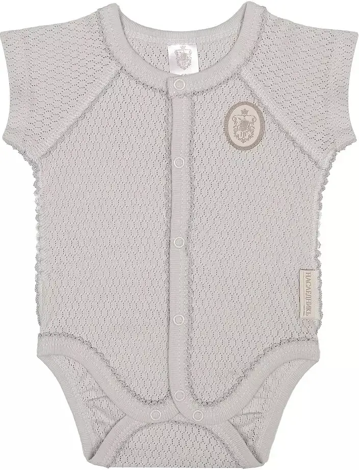 Боди Наследник Выжанова серо-голубой, 56-36