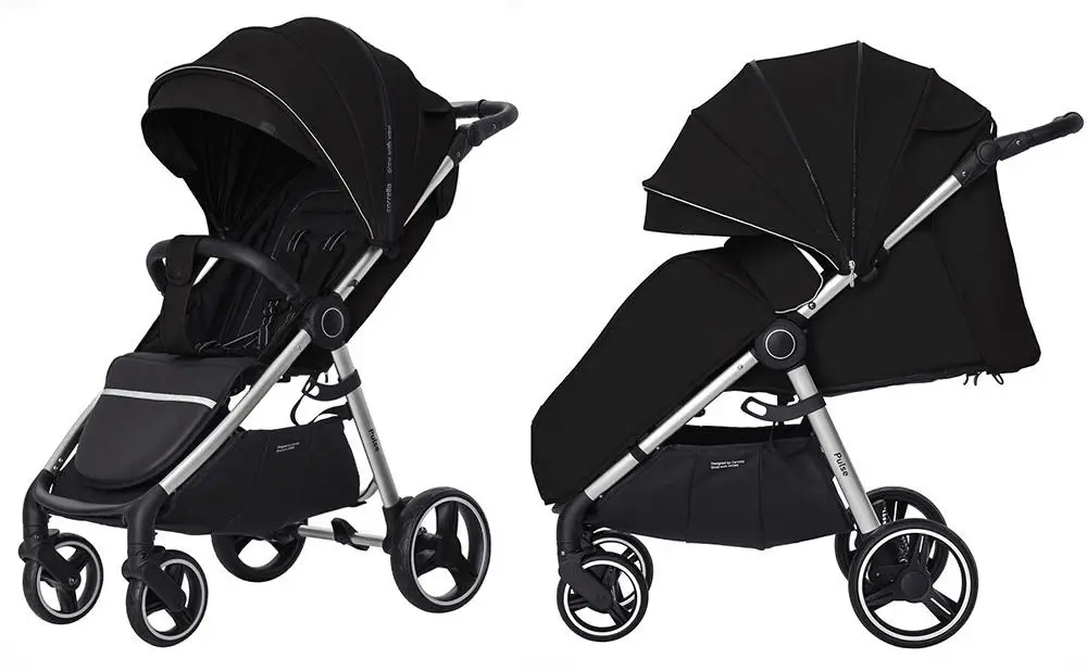 Прогулочная коляска Carrello Pulse Leather Black