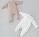 Фотография товара Комбинезон слип на молнии KiDi Kids Капучино, 2 шт, р. 18, рост 56-62 см