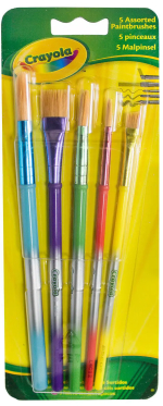 Кисточки для красок Crayola 5 штук