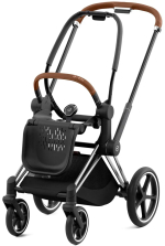 Фотография товара Рама для коляски Cybex Priam IV c каркасом прогулочного блока Chrome Brown