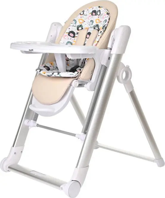 Стул для кормления Pituso Rio 2 в 1  стул для кормления, электрокачели Beige/Бежевый