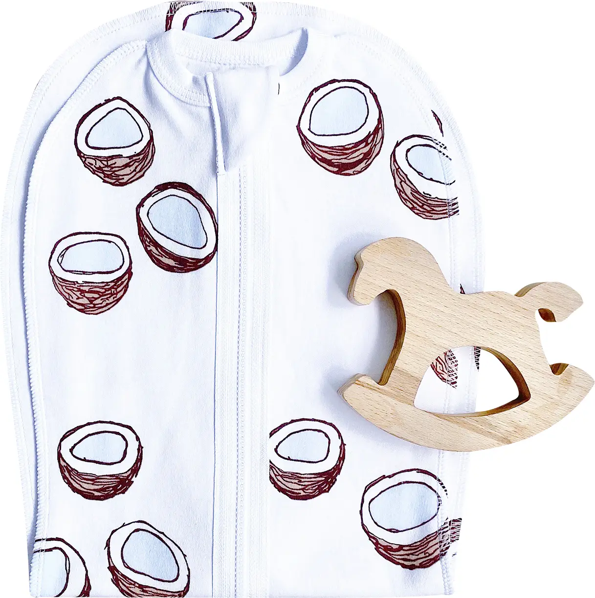 Пелёнка-кокон Mjolk Кокосы (6-9 кг)