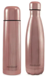 Фотография товара Набор Miniland MyBaby&Me (термос, термобутылка) 500 мл бронзовый