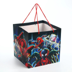 Фотография товара Пакет подарочный Человек-паук, 30х30х30 см, 10264282