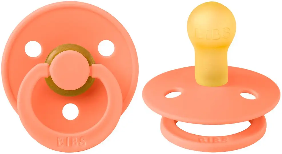 Пустышка Bibs Colour Papaya 0-6 месяцев