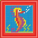 Фотография товара Набор для вышивания Морской конек ТехноК