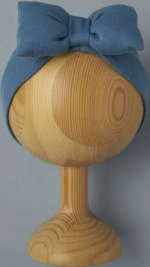 Фотография товара Повязка на голову Petit Bebe "Бант" Little Star, индиго, 38-40см