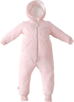 Фотография товара Комбинезон Пикколино-2, футер, пудра, размер 28, рост 86-92 см