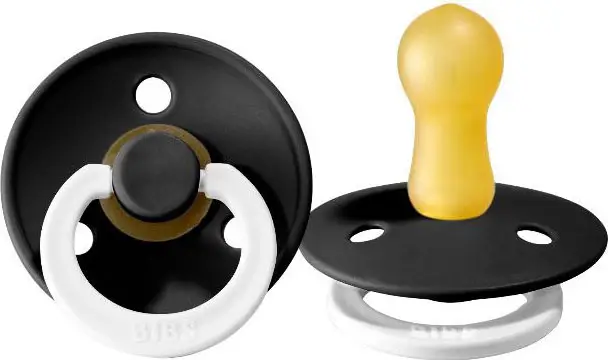 Пустышка Bibs Colour Black 6-18 месяцев