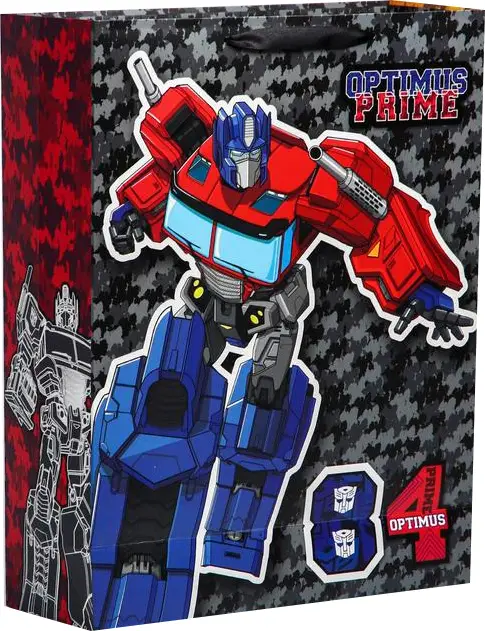 Пакет ламинат вертикальный 84 Transformers, 31х40х11 см, 5271826