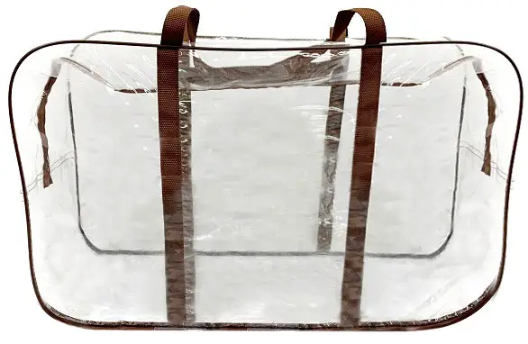 Сумка из ПВХ ЭКОПАК шоколад 54х33+24 см