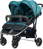 Фотография товара Коляска прогулочная Fun Fun Town P-798, двухместная, синяя