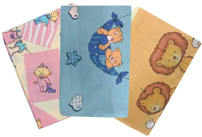 Пелёнка Осьминожка бязь цветная 120х90 см