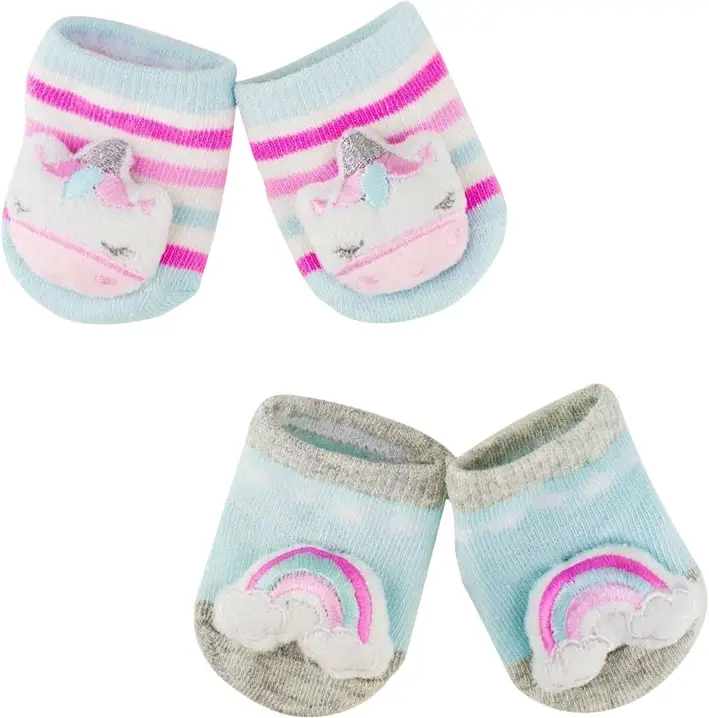 Носки LB 193 Розово-голубой 2 пары 0-12 месяцев