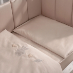 Фотография товара Perina Комплект постельных принадлежностей для детей "Teddy Sateen Collection" песочный