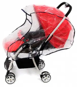 Дождевик BamBola Прогулка ручка перекидная, полиэтилен, универсальный Дождевик BamBola Прогулка ручка перекидная, полиэтилен, универсальный