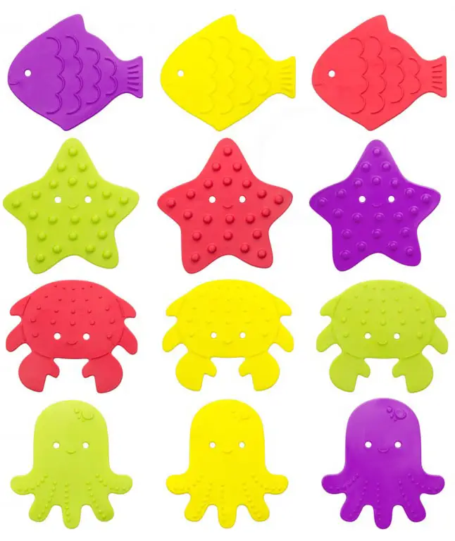 Набор ковриков для ванны Roxy Kids 8 штук