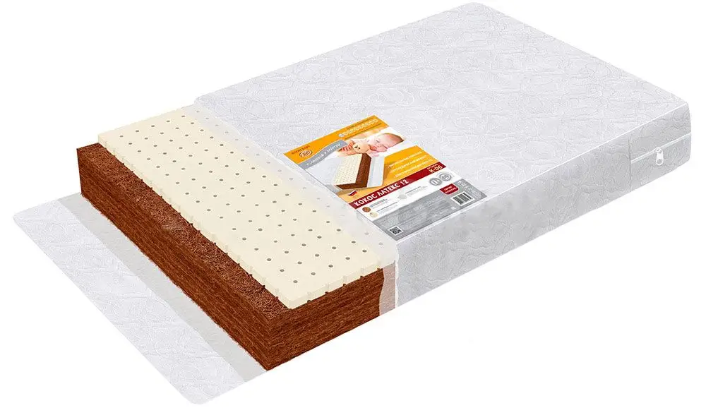 Матрас Boom Baby Кокос латекс 12 119х59 см