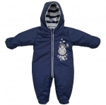 Комбинезон утеплённый демисезонный Chepe Морская прогулка синий 68 см