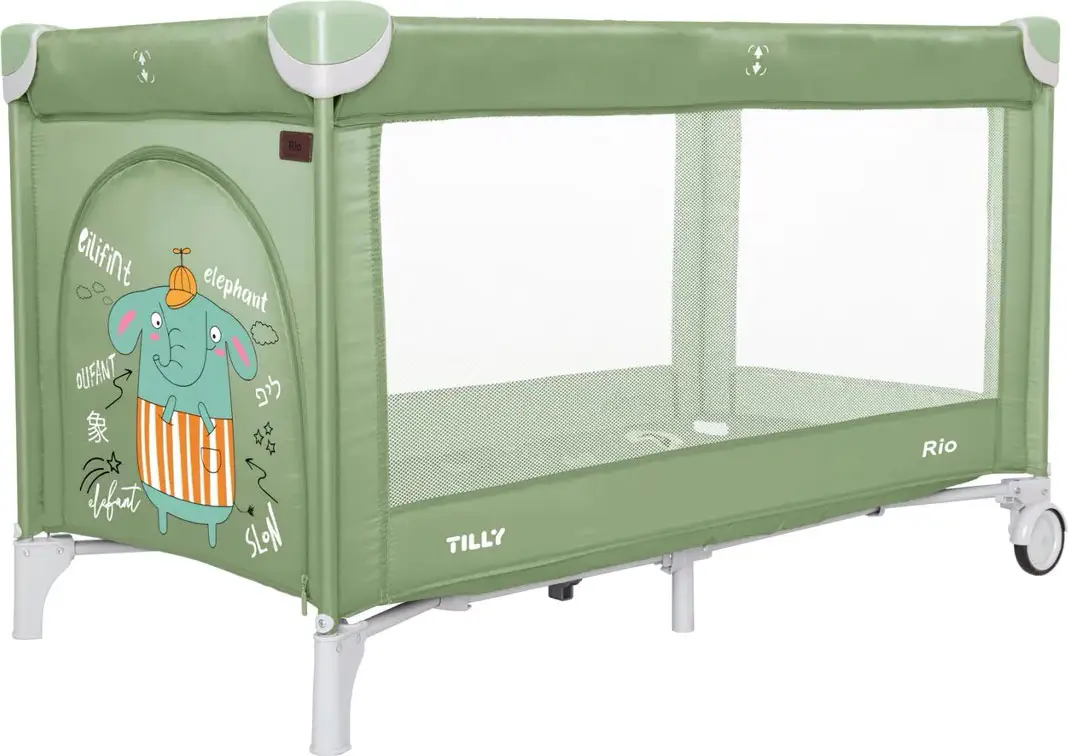 Манеж детский Baby Tilly T-1011 Rio Mint Green