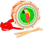 Фотография товара Игрушка детская барабан ПК Лидер Попугай