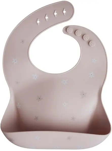 Силиконовый нагрудник Mushie Daisy