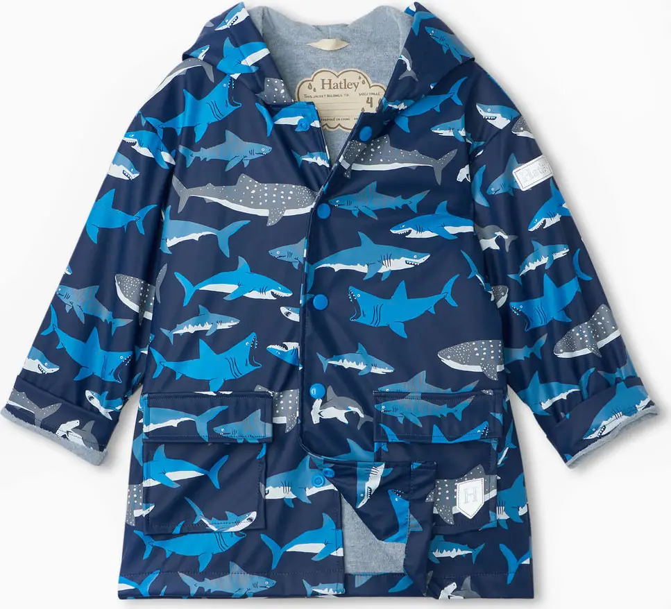 Плащ Hatley синий 104р