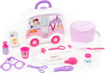 Набор Доктор №18 Полесье, 16 элементов, в чемоданчике на колёсиках