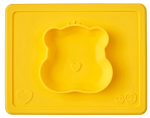 Фотография товара Тарелка с подставкой Ezpz Happy Bowl жёлтый