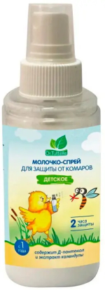 Молочко-спрей для защиты от комаров детское Dr.Tuttelle 100 мл