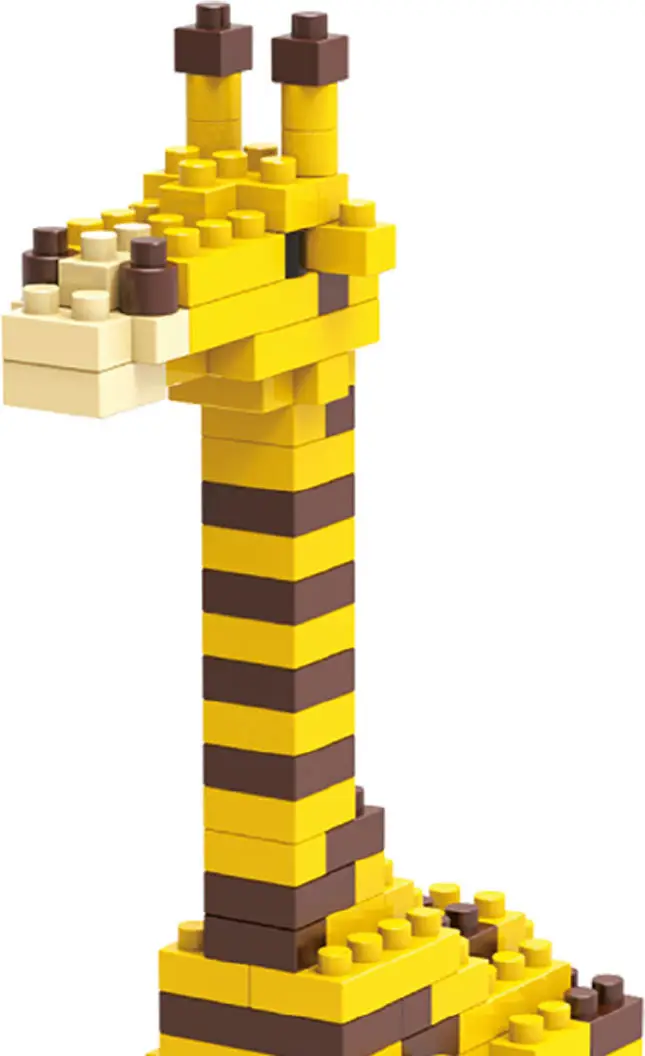 Конструктор пластиковый №08 Жираф Поделкин, 146 элементов