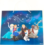 Бумажный пакет Сияние для сувенирной продукции , с ламинацией, с шириной основания 32,4 см, плотност